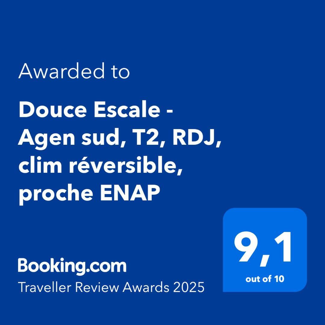 Douce Escale - Agen Sud, T2, Rdj, Clim Reversible, Proche Enap Екстер'єр фото